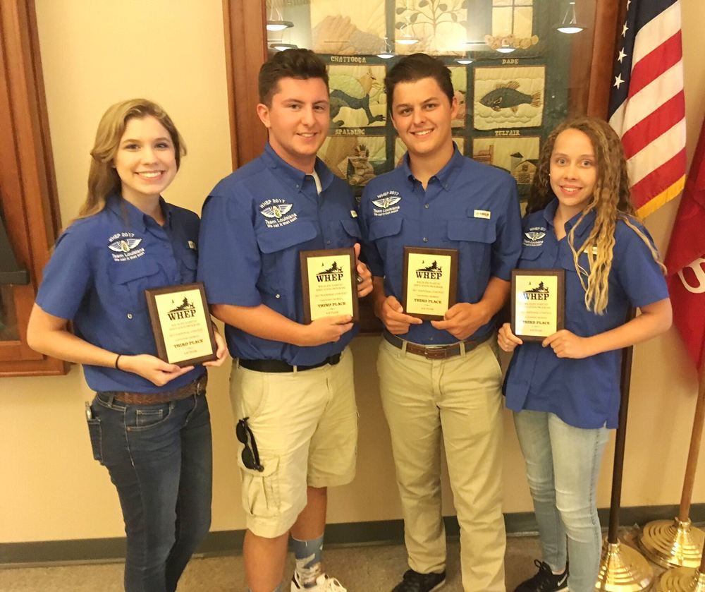 Louisiana 4-H’ers place third at national wildlife competition