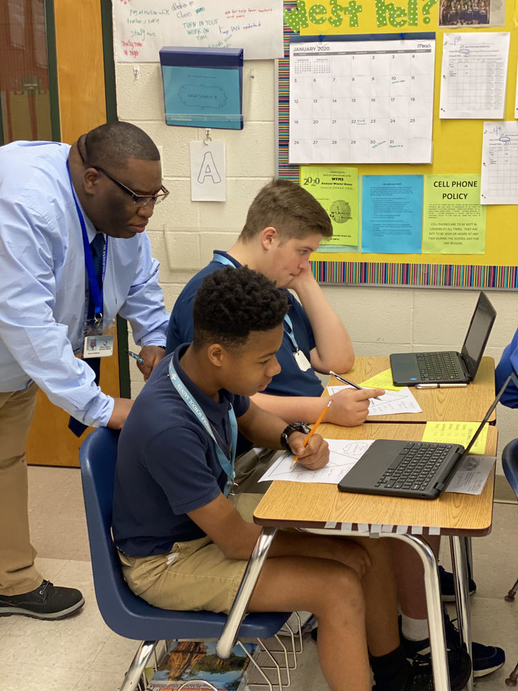 West Feliciana Middle student prepare for second semester with goals