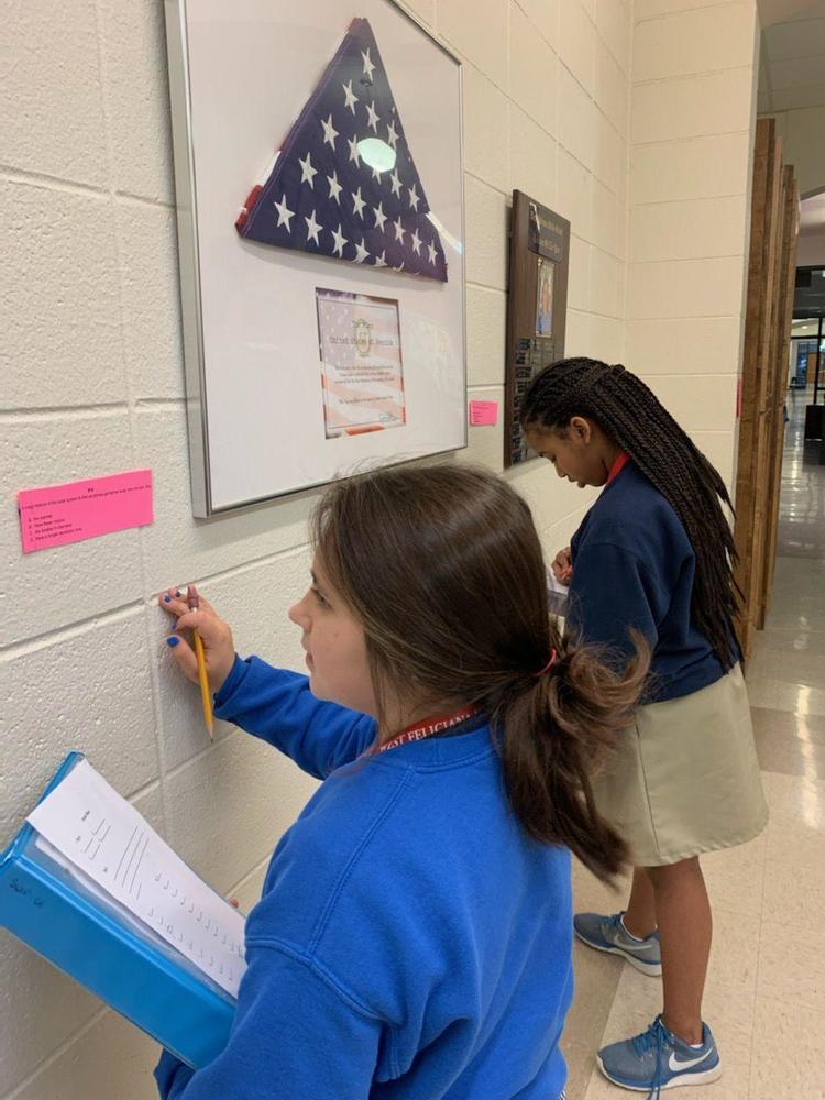 Gallery walk serves as science class review exercise
