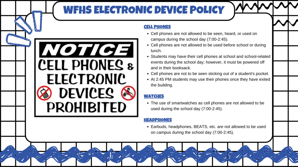 Cell Phones Not Allowed