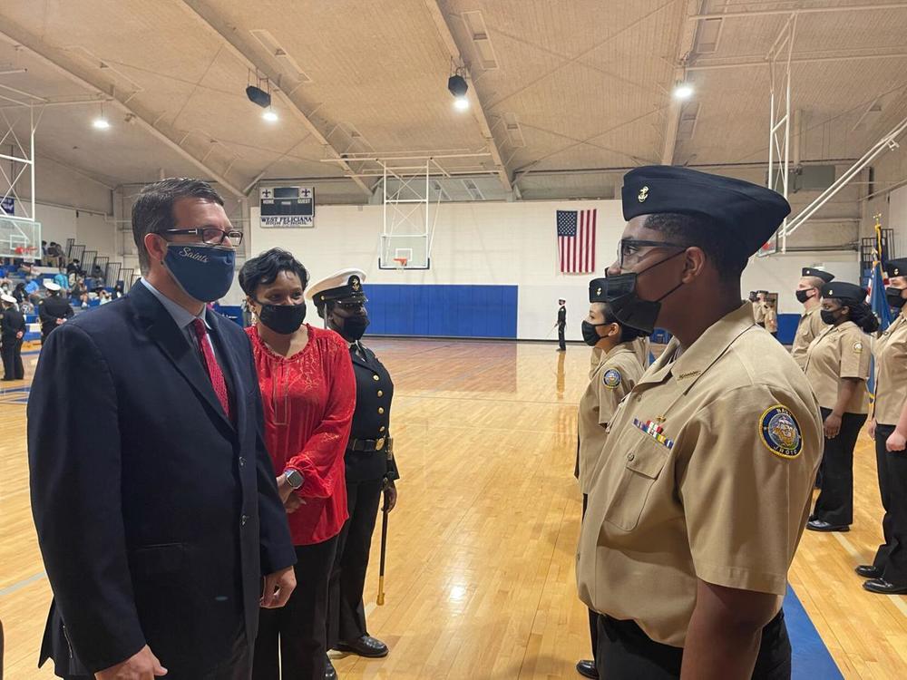 West Feliciana High NJROTC holds annual inspection ceremony