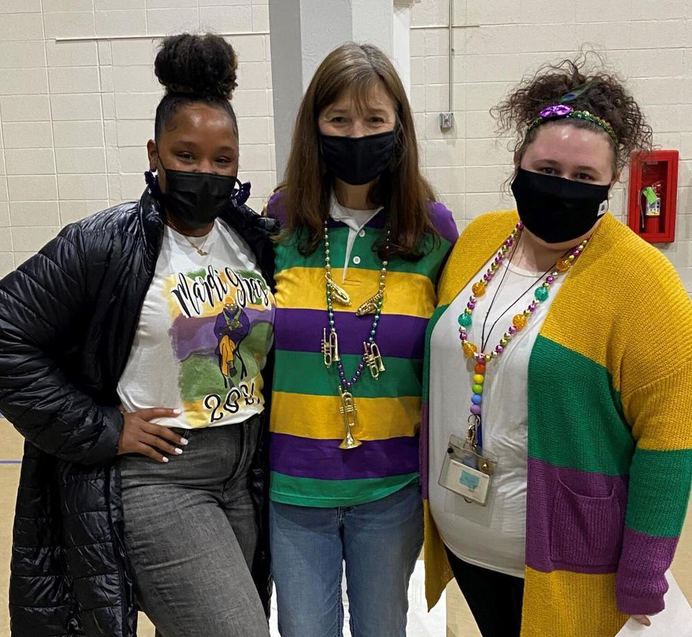 Bains, Bains Lower students keep Mardi Gras traditions alive despite the pandemic