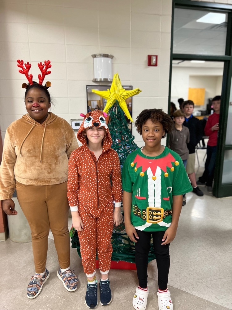 Students celebrate the holidays by dressing in costumes  