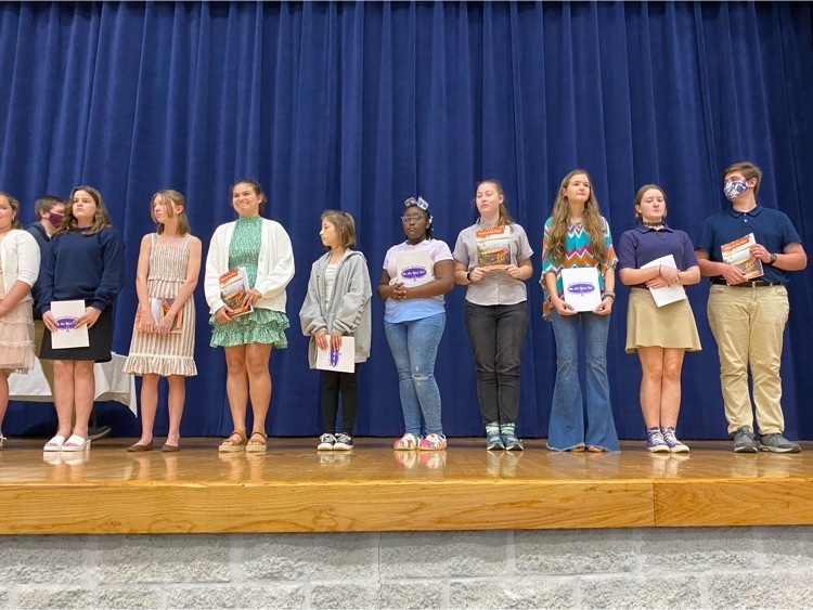 WFMS Young Authors Contest winners 