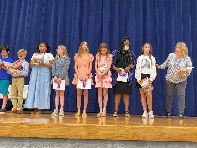 WFMS Young Authors Contest winners