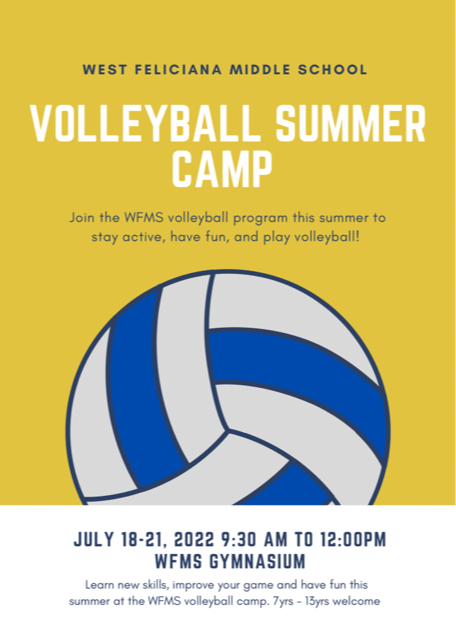 Volleyball Camp July 18-21